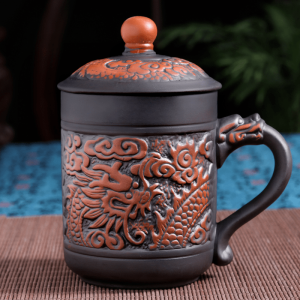 Dragon tea cup chinese | Armored Drake™