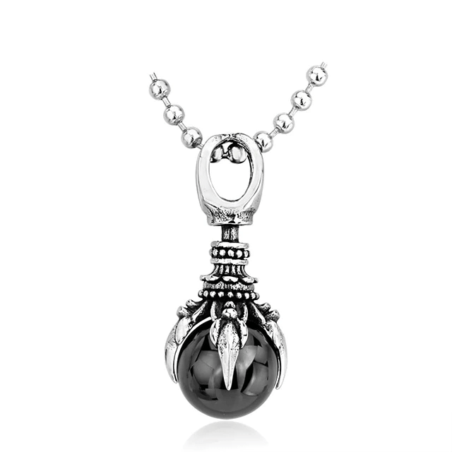 Dragon claw necklace black | Armored Drake