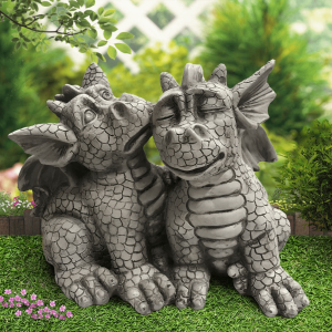 Dragon garden decor | Armored Drake™