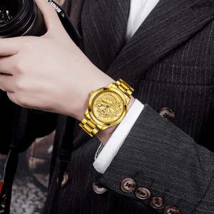 Dragon gold watch men | Armored Drake™