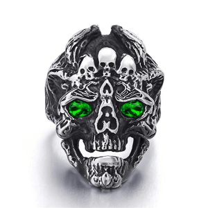 Dragon skull ring | Armored Drake