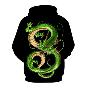 black and Green dragon hoodie | Armored Drake