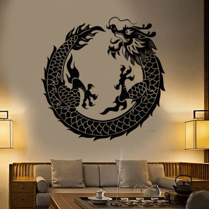 Ouroboros dragon sticker | Armored Drake™