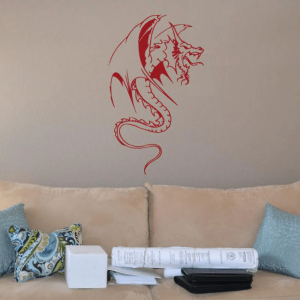 red dragon sticker | Armored Drake™